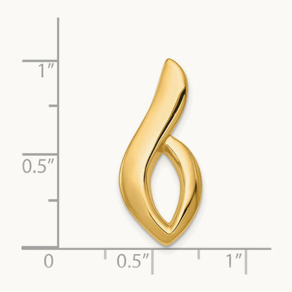 Fits up to Regular — 14K Yellow Gold