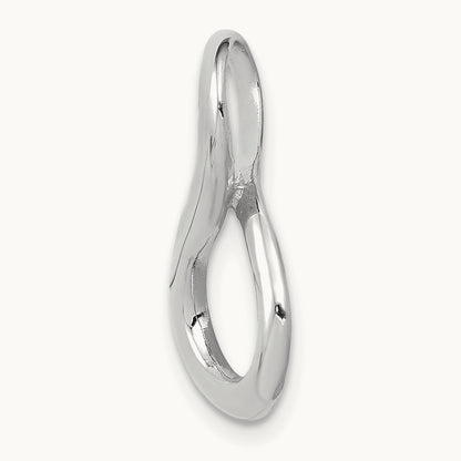 Slide, 14K White Gold