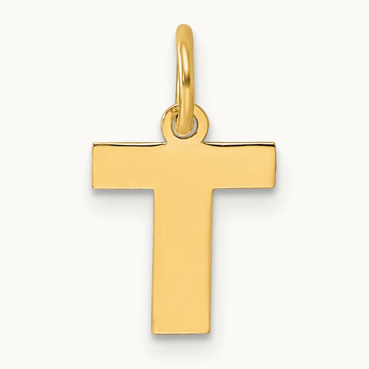 Initial Pendant — T