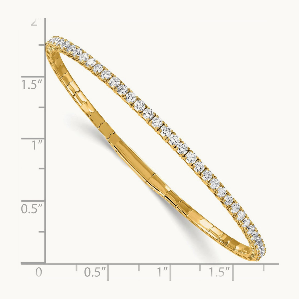 Tennis Bracelet, 2.00 ct tw Lab-Grown Diamond