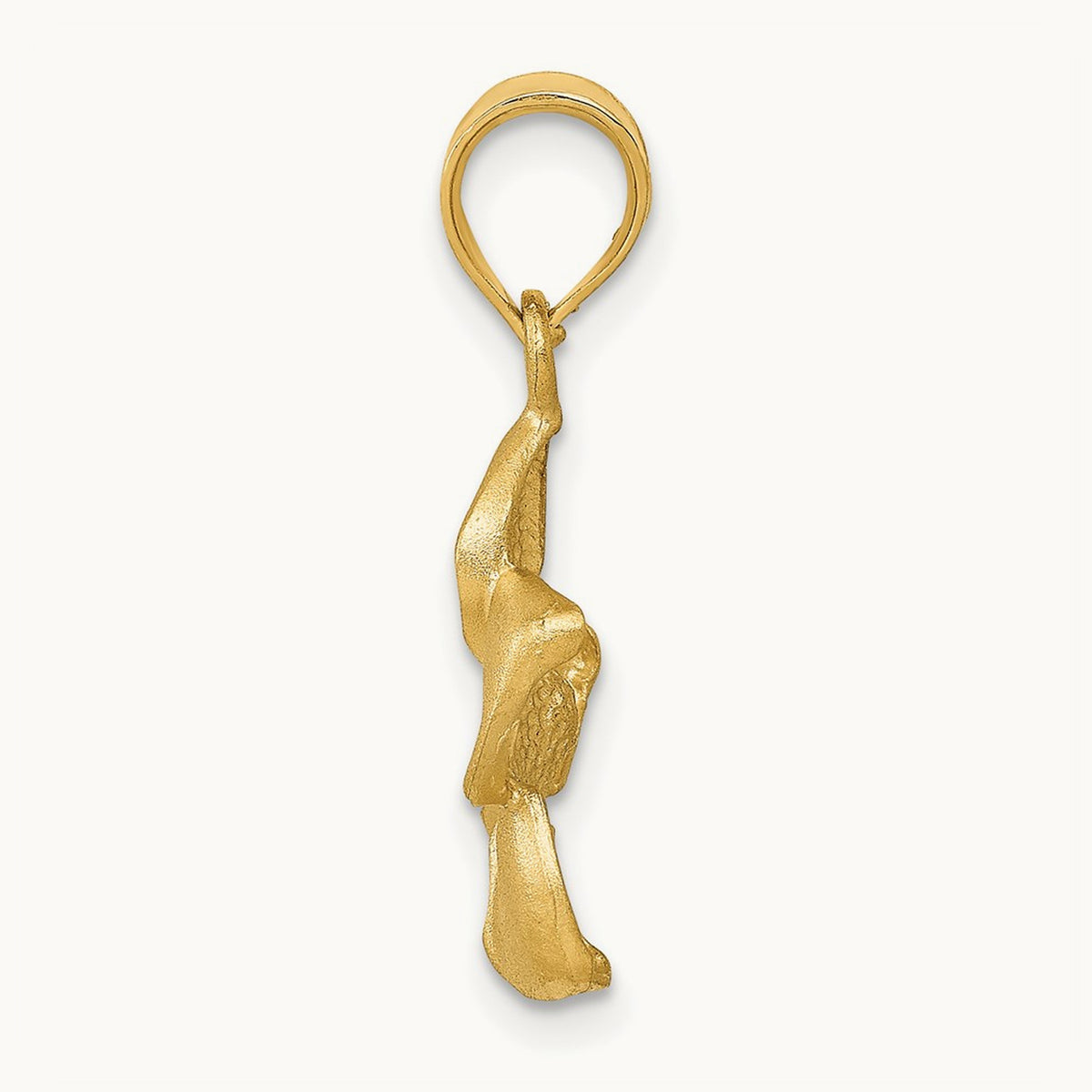Plumeria Floral Charm Pendant — 24mm