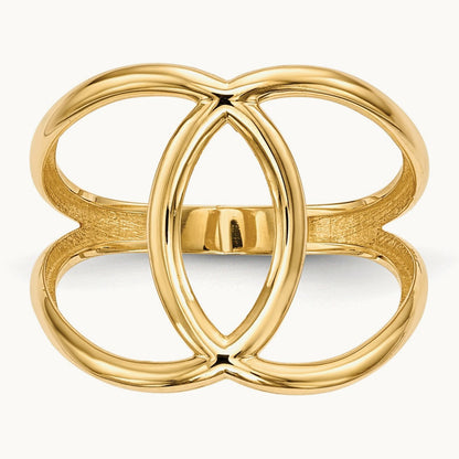 Polished Ring, 14K Gold