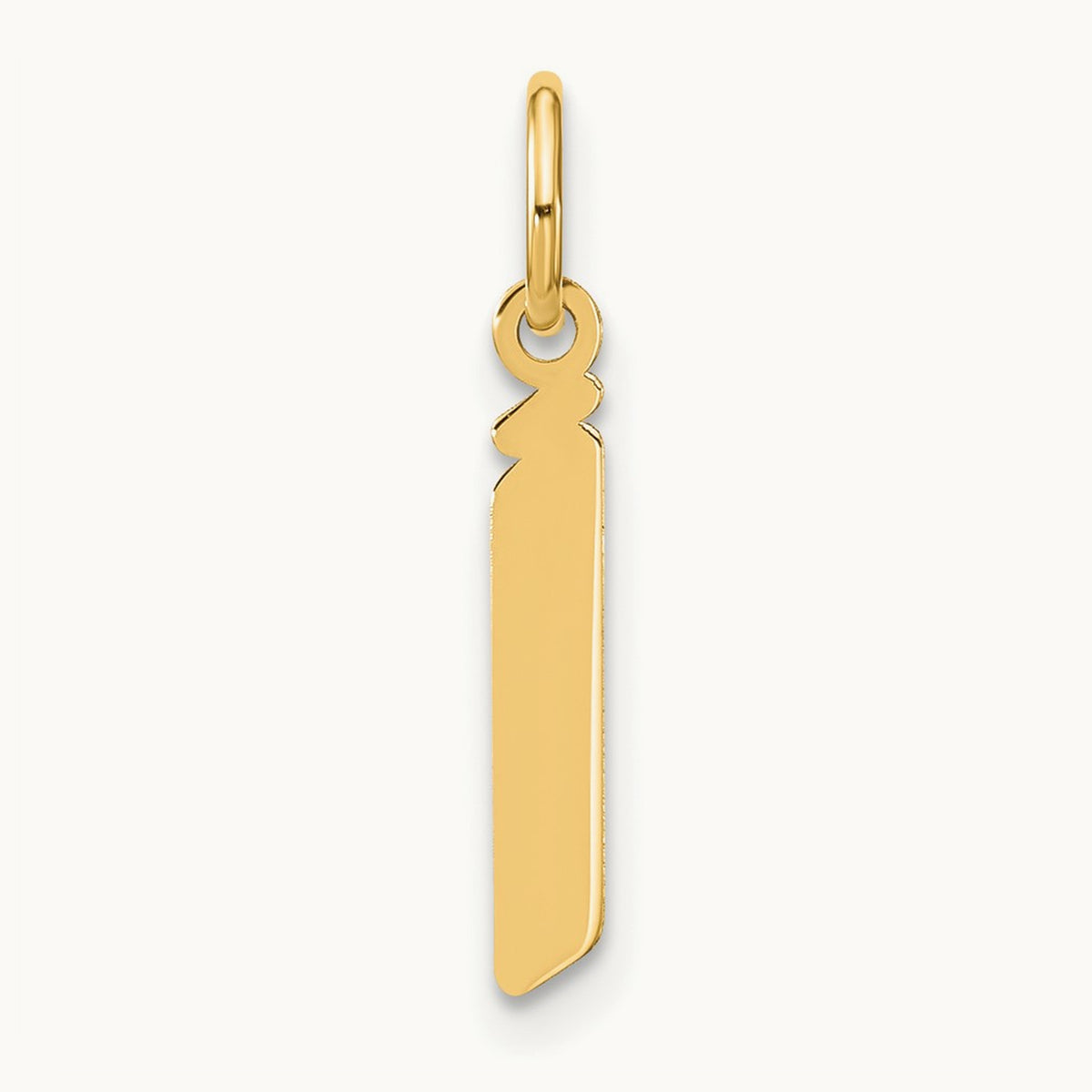 Lowercase Initial Pendant — J
