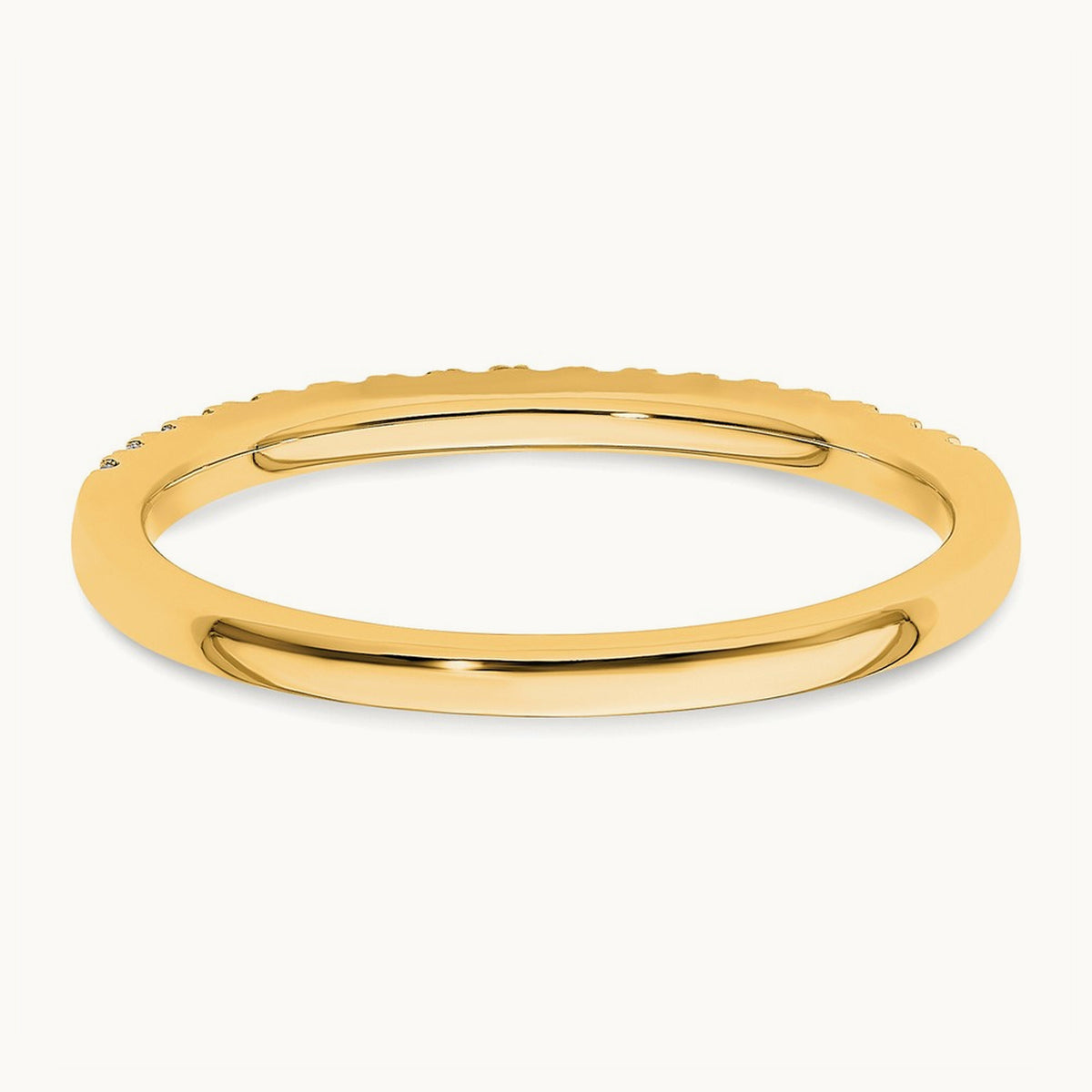 Diamond Wedding Band, 0.20 ct tw, 14K Gold — 14K Yellow Gold