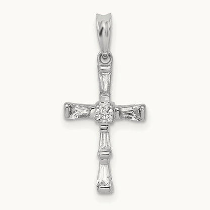 1/5ct. Diamond Cross Pendant — photo set