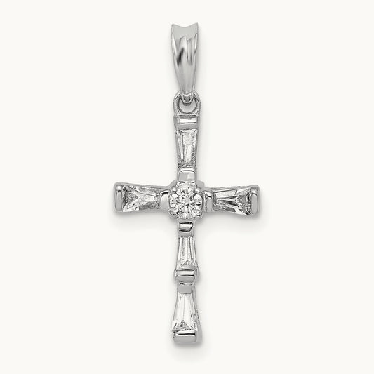 1/5ct. Diamond Cross Pendant — photo set