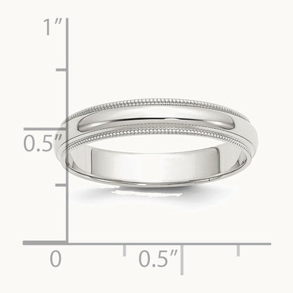 Half Round Milgrain Band — photo set