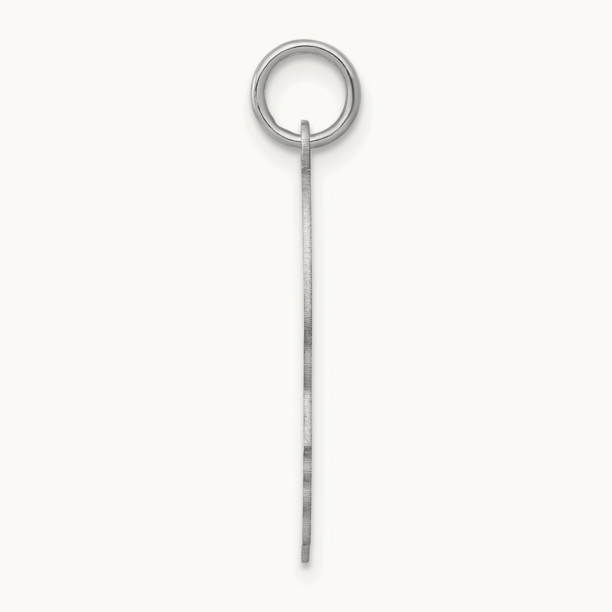 Plain Medium.035 Depth Facing Right Engravable Boy Charm — 27mm