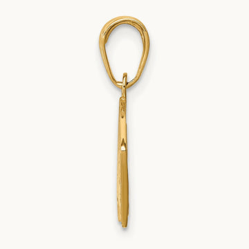 Aces Playing Cards Pendant, 14K
