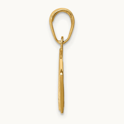 Aces Playing Cards Pendant, 14K