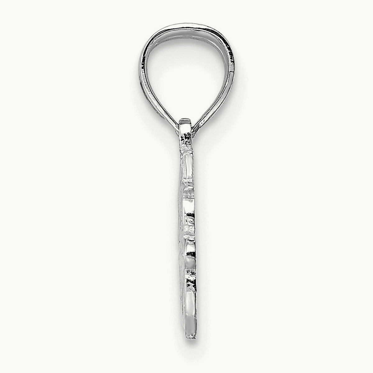BEST FRIEND Pendant, 14K White Gold