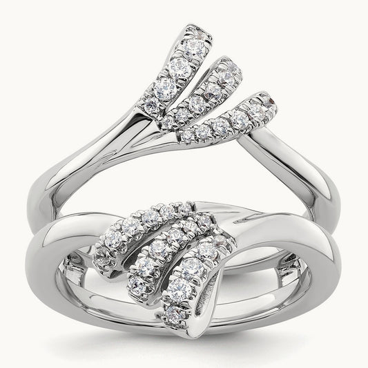Diamond Guard, 14K White Gold