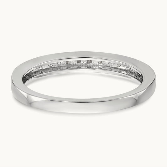 Diamond Band, 14K White Gold