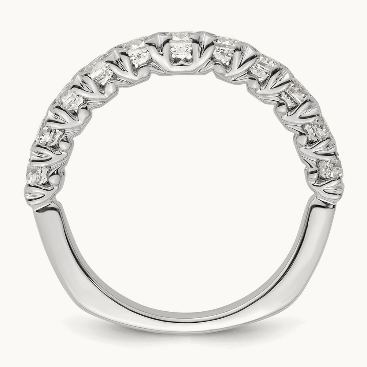Wedding Band, 1.00 ct tw — 14K White Gold