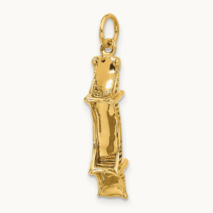 3D Mackinac Bridge Charm, 14K