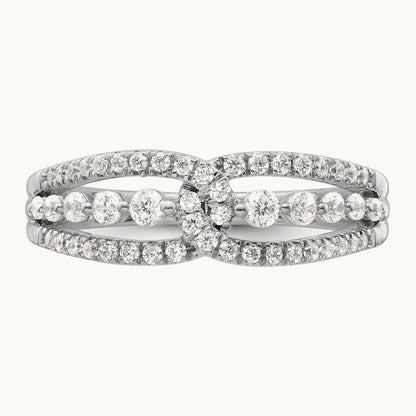 Fashion Ring, 0.50 ct tw Lab-Grown Diamond
