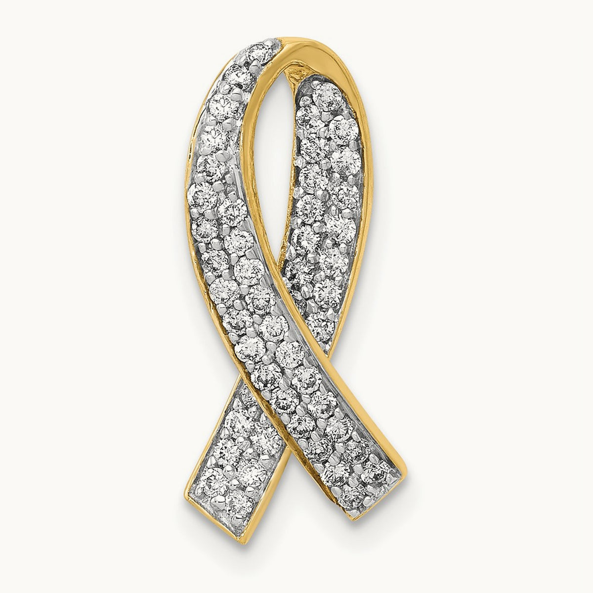 Diamond Awareness Pendant, 14K