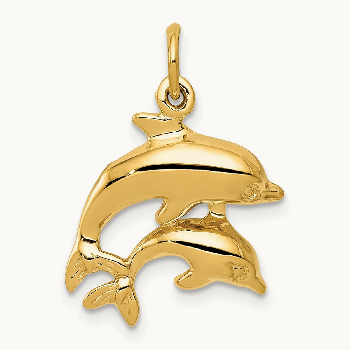 Dolphin Charm, 14K