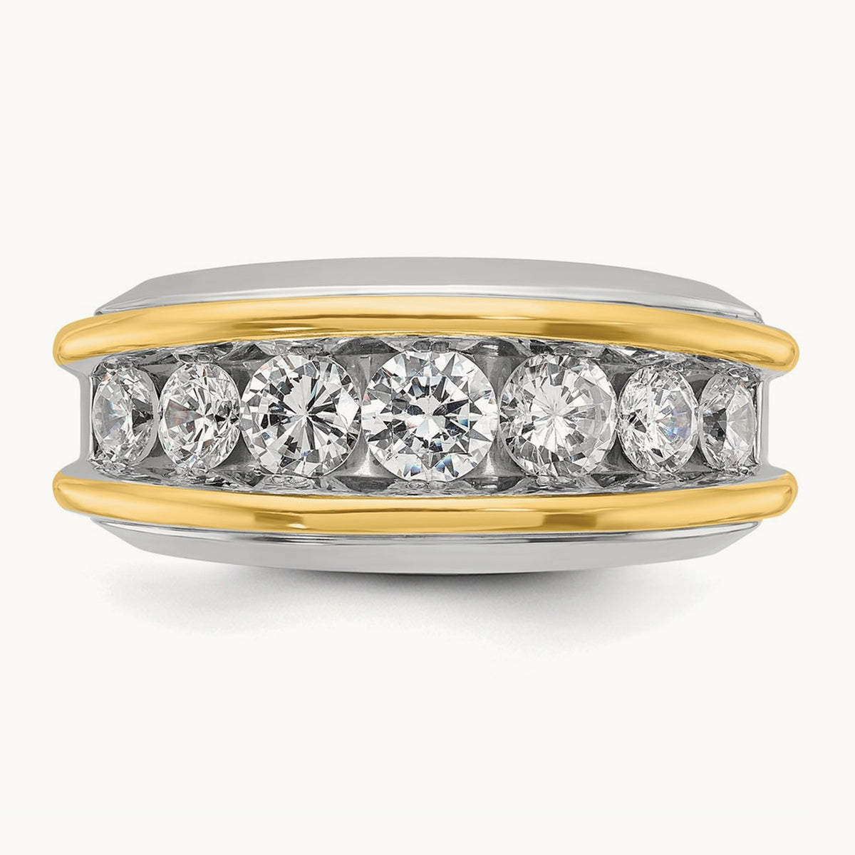 Men's Ring, 2.00 ct tw Lab-Grown Diamond