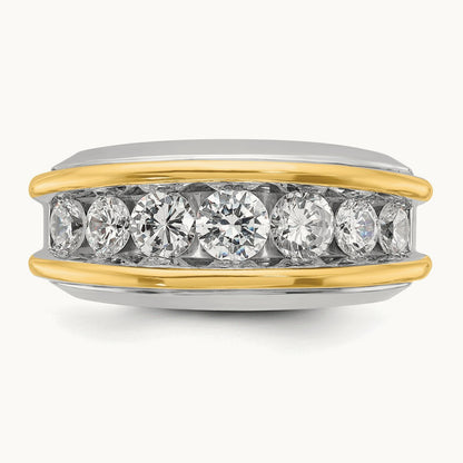 Men's Ring, 2.00 ct tw Lab-Grown Diamond