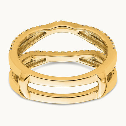 Ring Guard, 0.50 ct tw Lab-Grown Diamond — 14K Yellow Gold