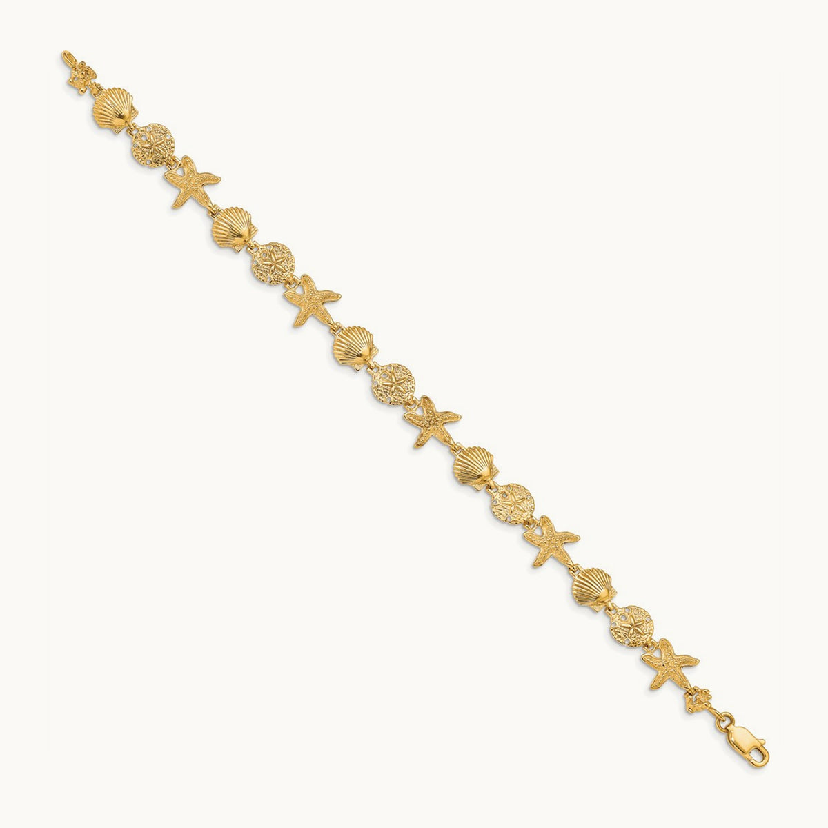 Seashell Theme Bracelet — 7.5mm