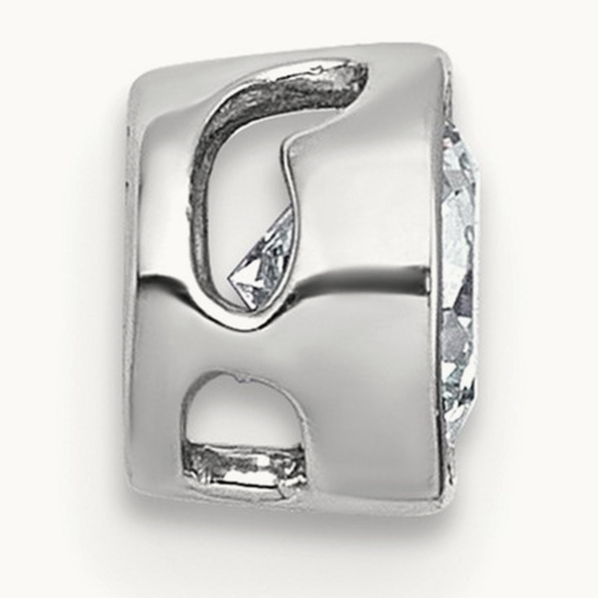 Round Bezel Set Chain Slide Pendant, 0.25-3.00 ct tw Lab-Grown Diamond — 1/2 ct, VS (Best), 14K White Gold