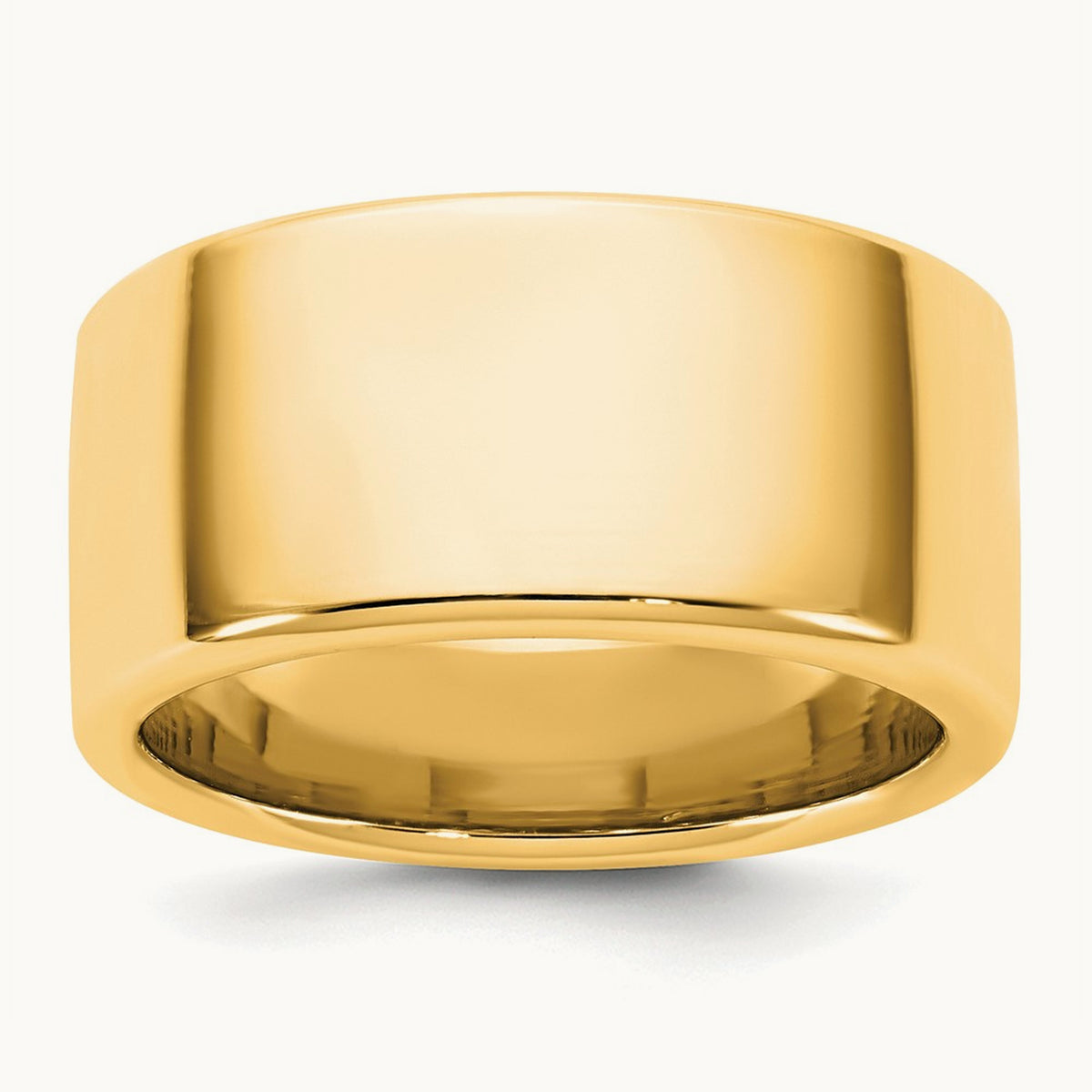 European Comfort Fit Band — 14K Yellow Gold, 10mm