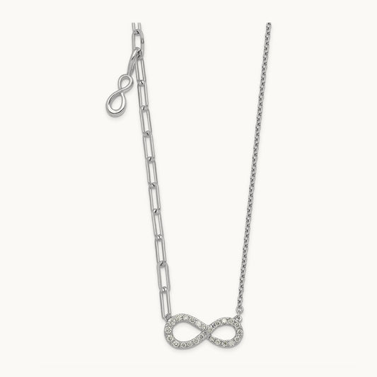 Infinity Necklace, 0.20 ct tw Lab-Grown Diamond