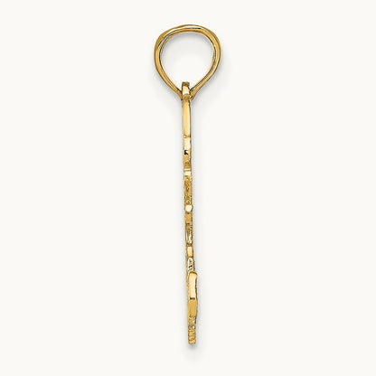 SCORPIO Zodiac Charm, 14K