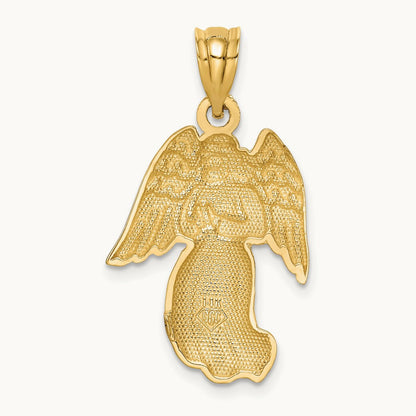 Polished Angel Charm — photo set