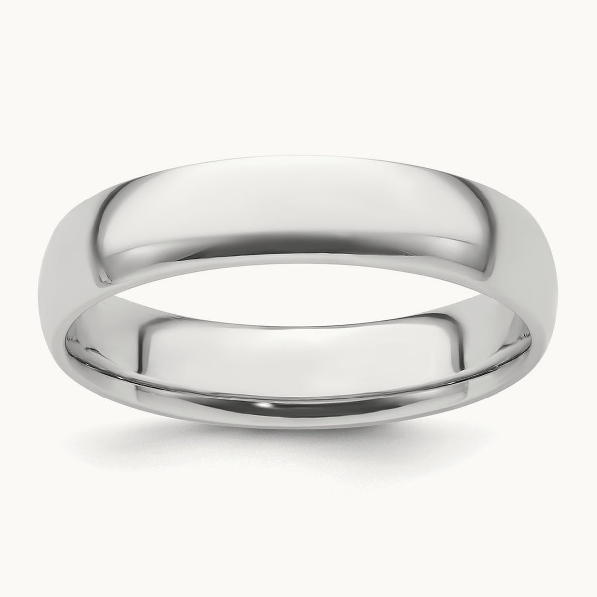 Half-Round Comfort Fit Lightweight Band — 5mm