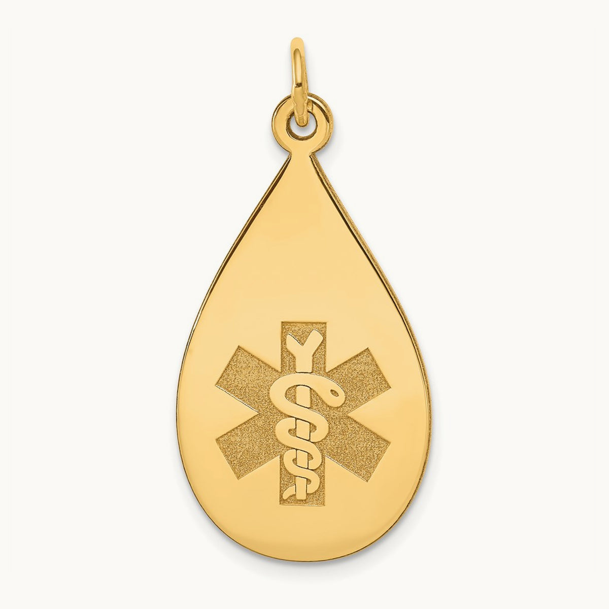 Medical Jewelry Unenameled Pendant — photo set