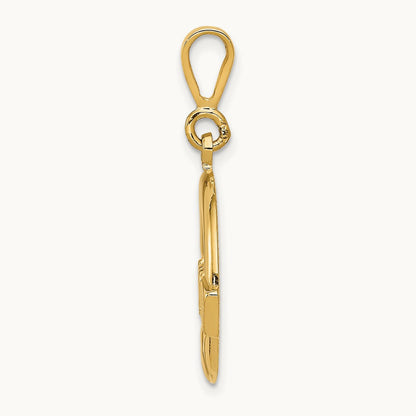 Claddagh Pendant, 14K