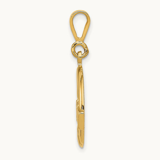 Claddagh Pendant, 14K