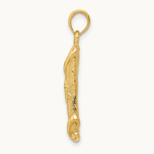 Torah w/Star of David Pendant, 14K