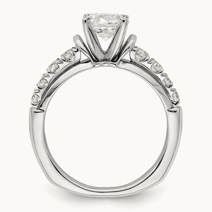 Semi-Mount Engagement Ring, 0.50 ct tw Lab-Grown Diamond