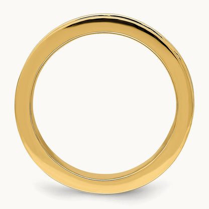 Claddagh Band, 14K Two Tone