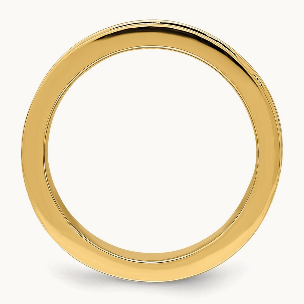 Claddagh Band, 14K Two Tone