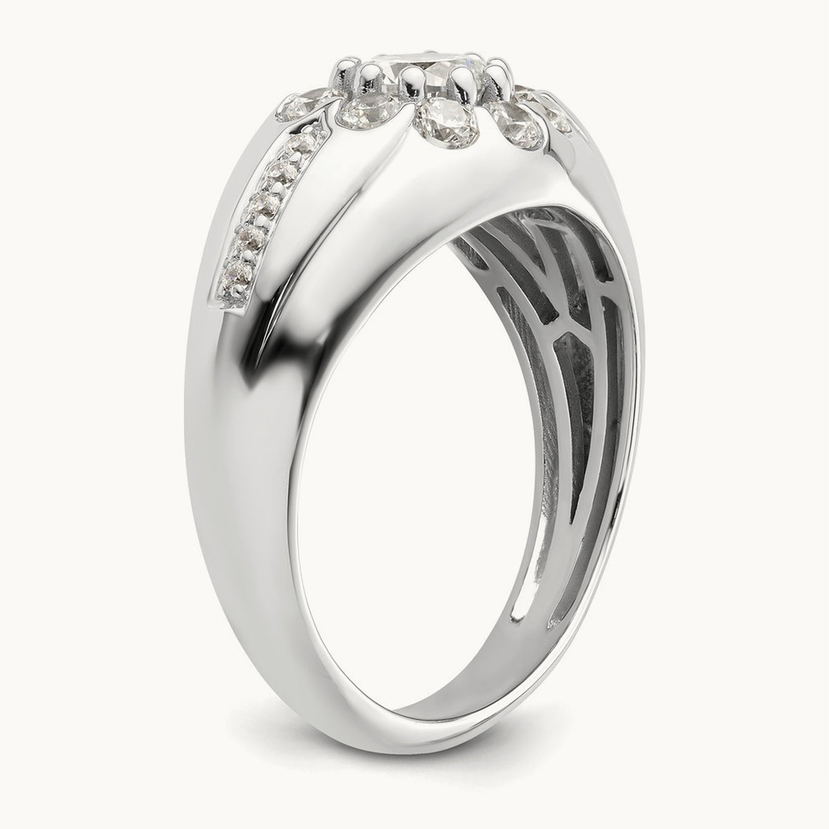 Men's Ring, 1.50 ct tw Lab-Grown Diamond