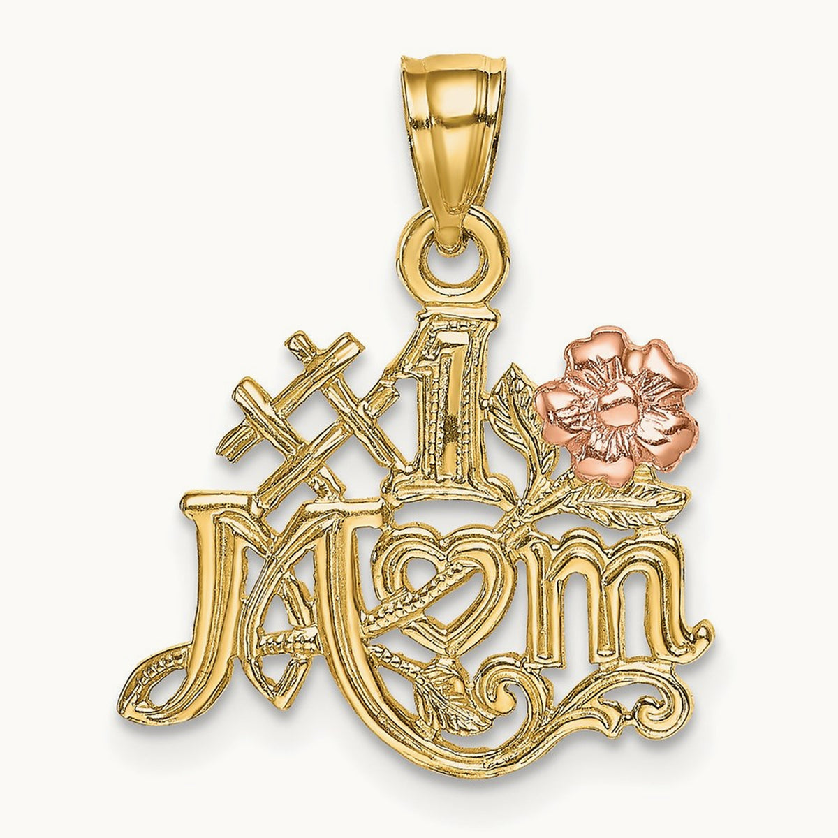 #1 MOM w/ Flower Charm — photo set