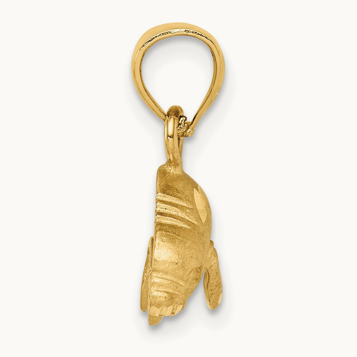 Manatee Pendant, 14K