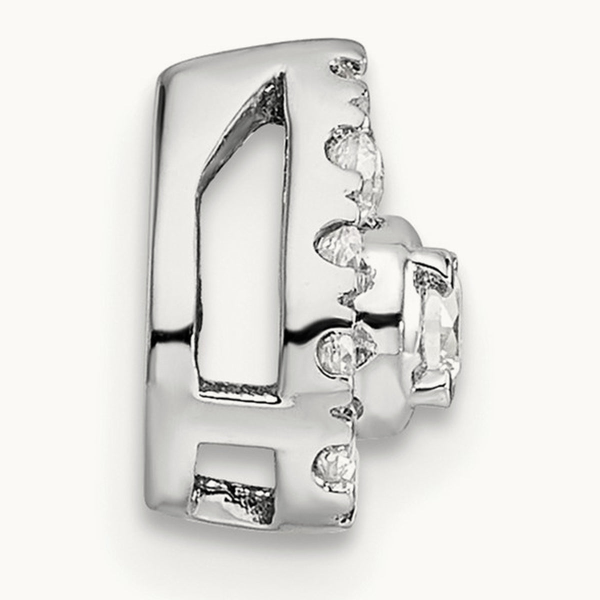 Pear Chain Slide Pendant, 0.25 ct tw Lab-Grown Diamond