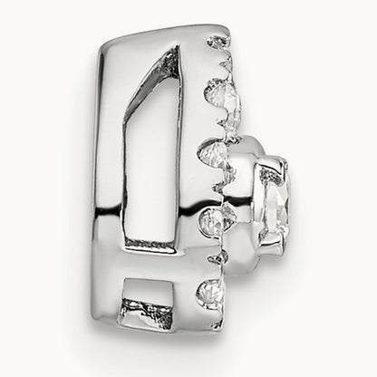 Pear Chain Slide Pendant, 0.25 ct tw Lab-Grown Diamond