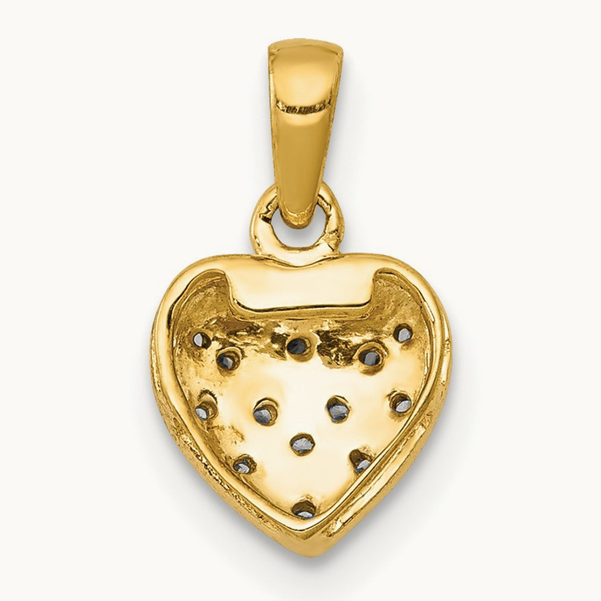w/ Diamond Heart Pendant — photo set