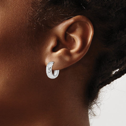 Polished and D/C Hoop Earrings — Leslie's — photo set