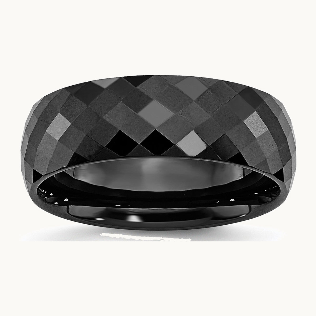 Faceted Polished Band — photo set