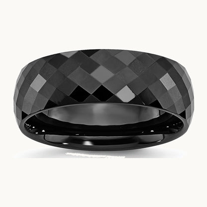 Faceted Polished Band — photo set