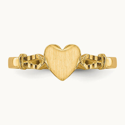 Children's Heart Ring, 14K