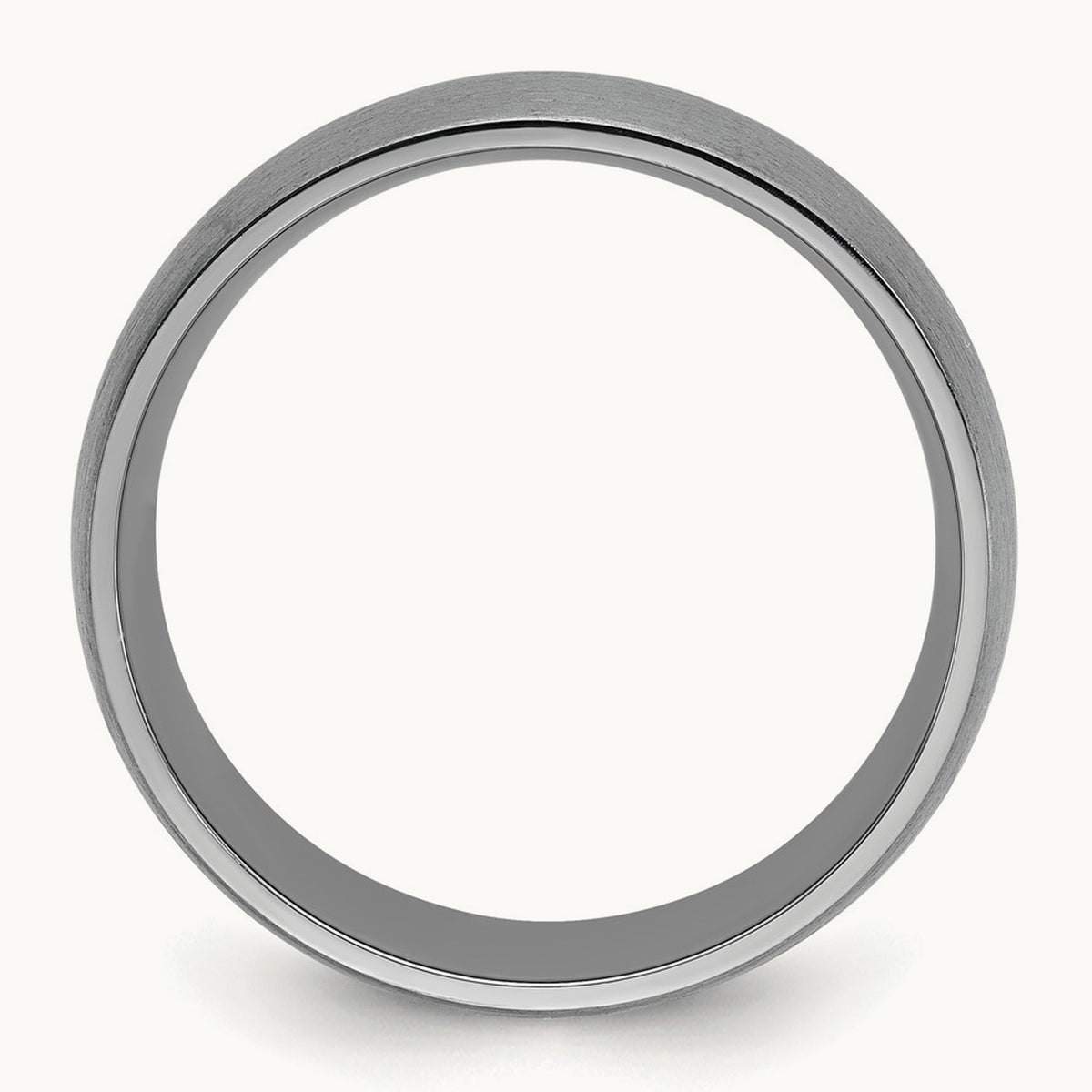Tantalum Brushed Band, 8mm